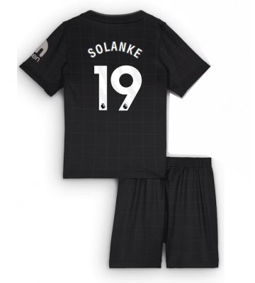 Tottenham Hotspur Dominic Solanke #19 Replik Auswärtstrikot Kinder 2025-26 Kurzarm (+ Kurze Hosen)